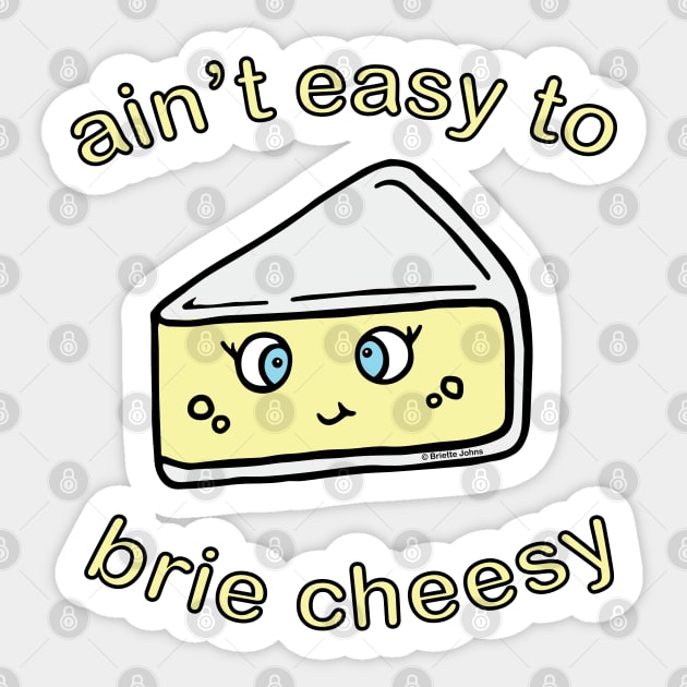 Cheesy Brieezy Sticker by BrieCheesyVibes